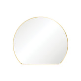 Fienza Sunrise Urban Brass Round Framed Mirror